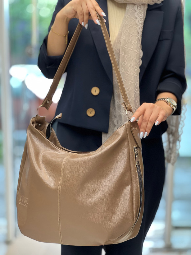 کیف لش زنانه و دخترانه نسکافه ای